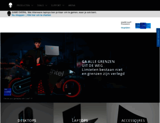 alienware.nl screenshot