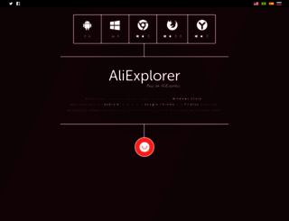 aliexplorerapp.com screenshot