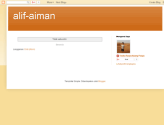 alif-aiman.blogspot.com screenshot