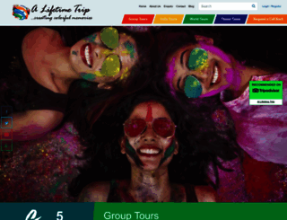 alifetimetrip.com screenshot