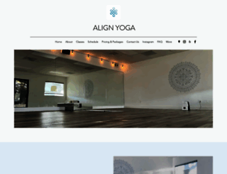 alignyoga.studio screenshot