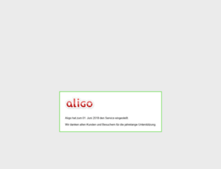 aligo.de screenshot