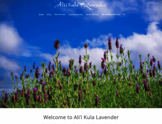 aliikulalavender.com screenshot
