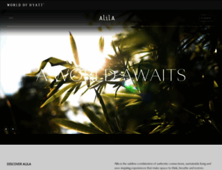 alilahotels.com screenshot
