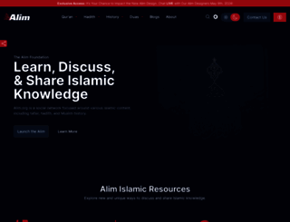 alim.org screenshot