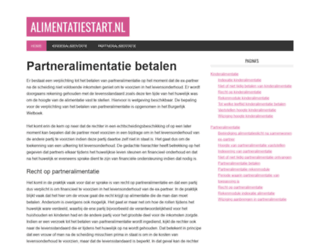 alimentatie.nl screenshot