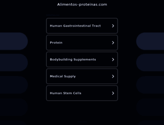 alimentos-proteinas.com screenshot