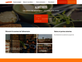 alimetiers.com screenshot