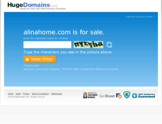 alinahome.com screenshot