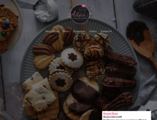 alinascakes.com screenshot