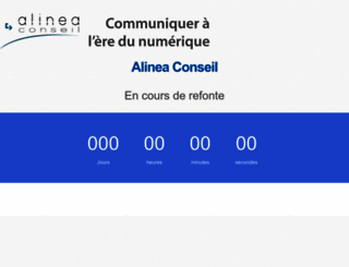 alinea-conseil.fr screenshot