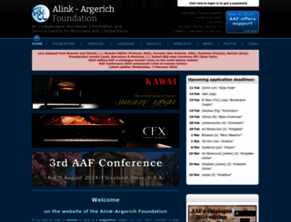 alink-argerich.org screenshot