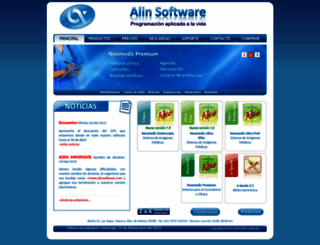 alinsoftware.com screenshot