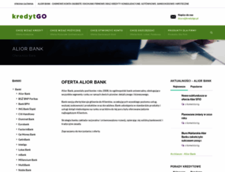 aliorbank.kredytgo.pl screenshot