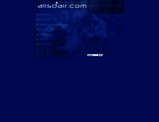 alisdair.com screenshot