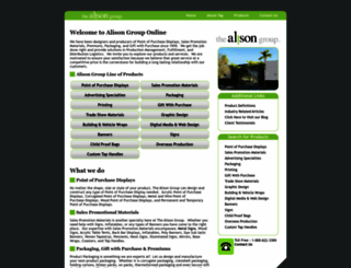 alisongrouponline.com screenshot