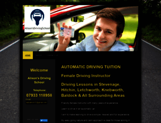 alisons-driving-school.co.uk screenshot