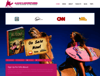 alisonsadventures.com screenshot