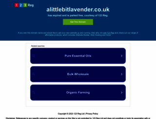 alittlebitlavender.co.uk screenshot
