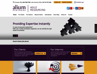 aliumpartners.com screenshot