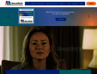 aliveandkickn.com screenshot