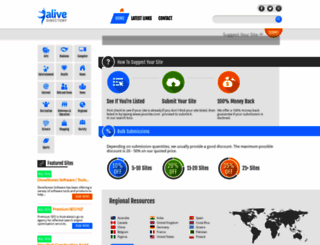 alivedirectory.com screenshot