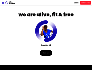alivefitandfree.com screenshot