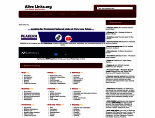 alivelinks.org screenshot