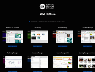 aliveplatform.com screenshot