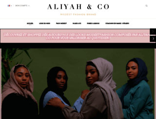 aliyah-and-co.com screenshot