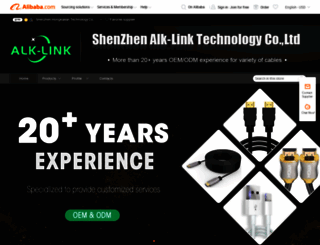 alk-link.en.alibaba.com screenshot