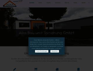 alka-bau.de screenshot