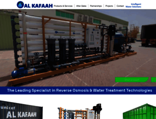alkafaahwater.com screenshot