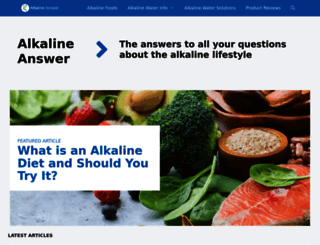 alkalinewatermachinereviews.com screenshot