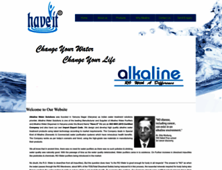 alkalinewatersolution.com screenshot