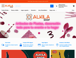 alkilashop.com screenshot