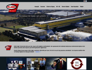 alkimkagit.com.tr screenshot