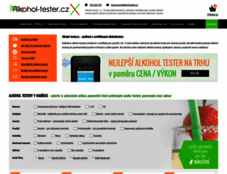 alkohol-tester.cz screenshot