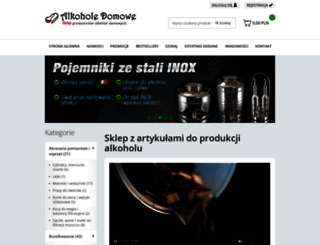 alkohole-domowe.pl screenshot