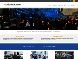 all-about-event.com screenshot