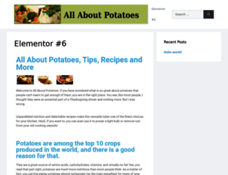 all-about-potatoes.com screenshot
