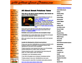 all-about-sweet-potatoes.com screenshot