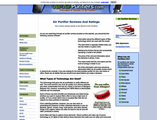 all-air-purifiers.com screenshot