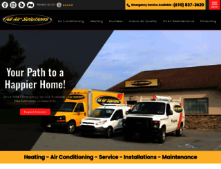 all-air-solutions.com screenshot