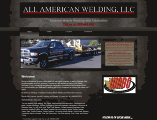 all-american-welding.com screenshot