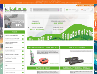 all-batteries.it screenshot