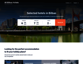 all-bilbao-hotels.com screenshot