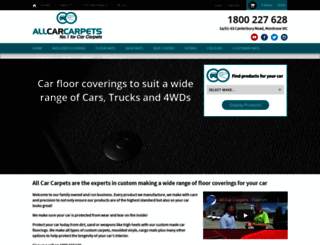 all-car-carpets.com.au screenshot