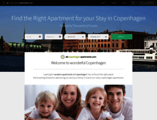 all-copenhagen-apartments.com screenshot