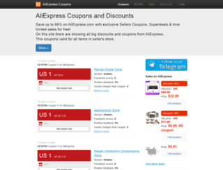 all-coupons.biz screenshot